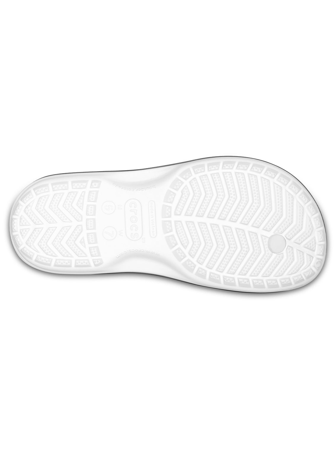Sandalia Unisex Crocband Flip Blanco Crocs