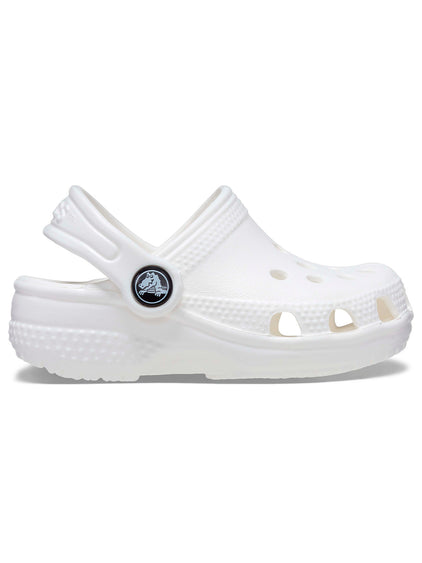 Zueco Bebés Recién Nacidos Blanco Crocs