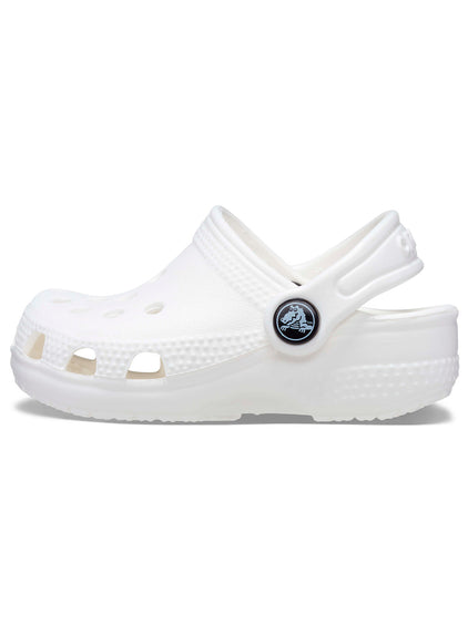 Zueco Bebés Recién Nacidos Blanco Crocs