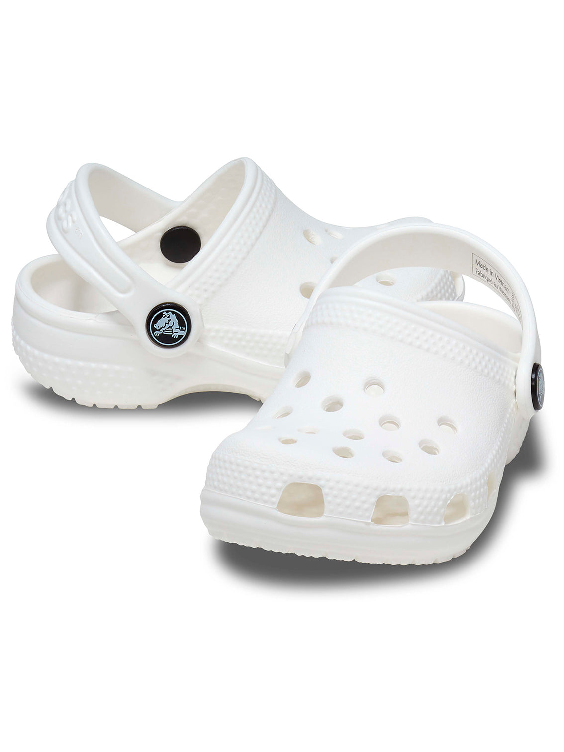 Zueco Bebés Recién Nacidos Blanco Crocs