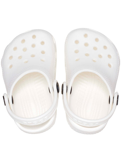 Zueco Bebés Recién Nacidos Blanco Crocs