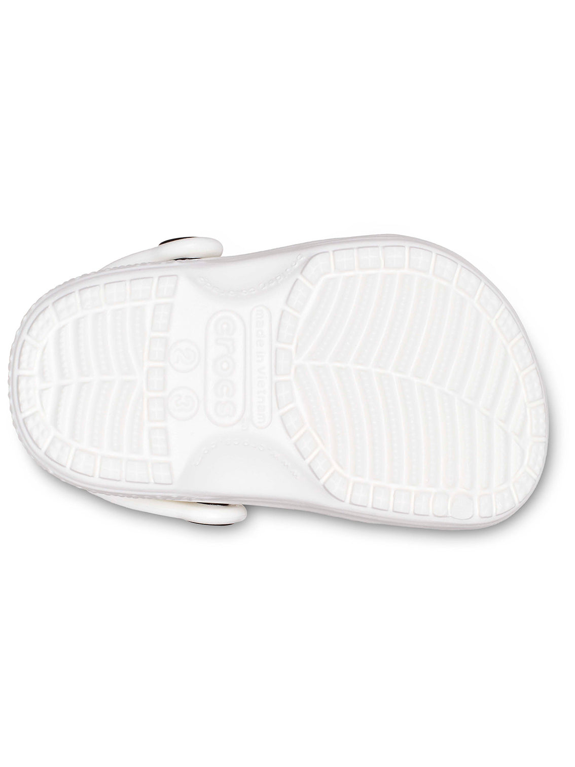 Zueco Bebés Recién Nacidos Blanco Crocs
