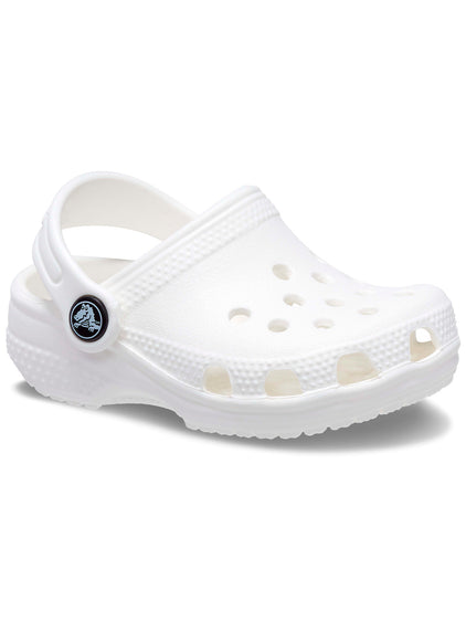 Zueco Bebés Recién Nacidos Blanco Crocs