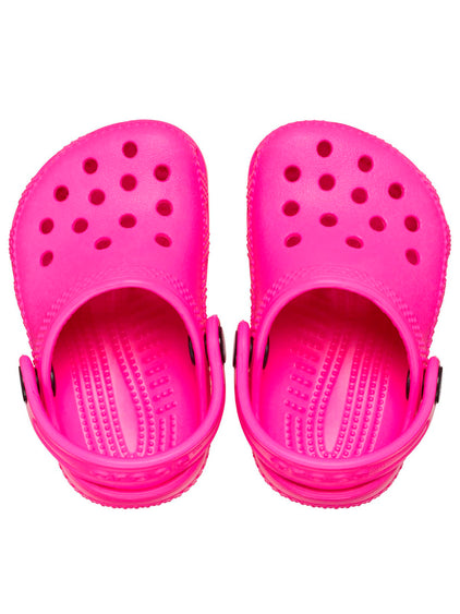 Zueco Bebés Recién Nacidos Rosa Crocs