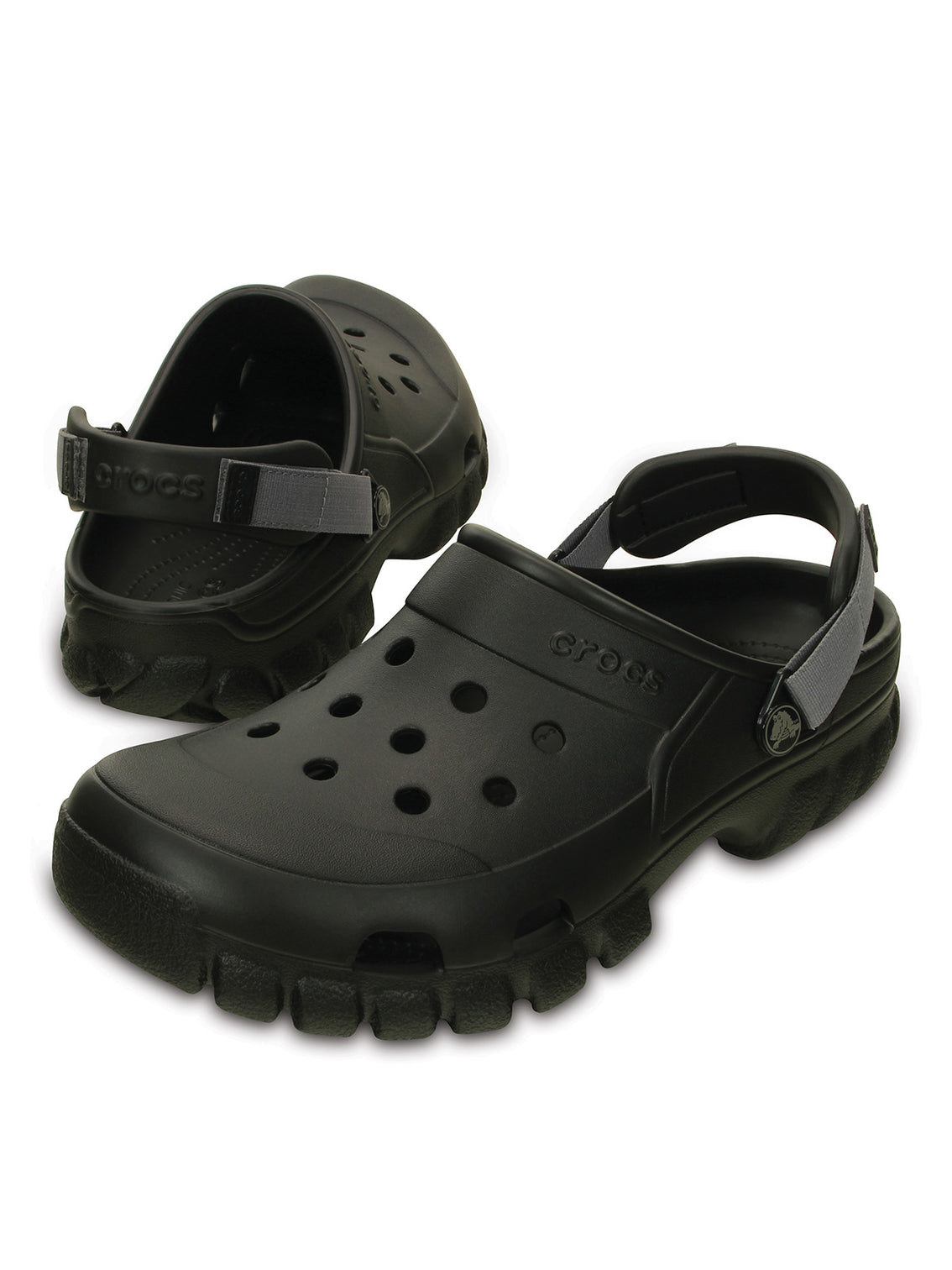 Zueco Unisex Offroad Sport Clog Negro Crocs