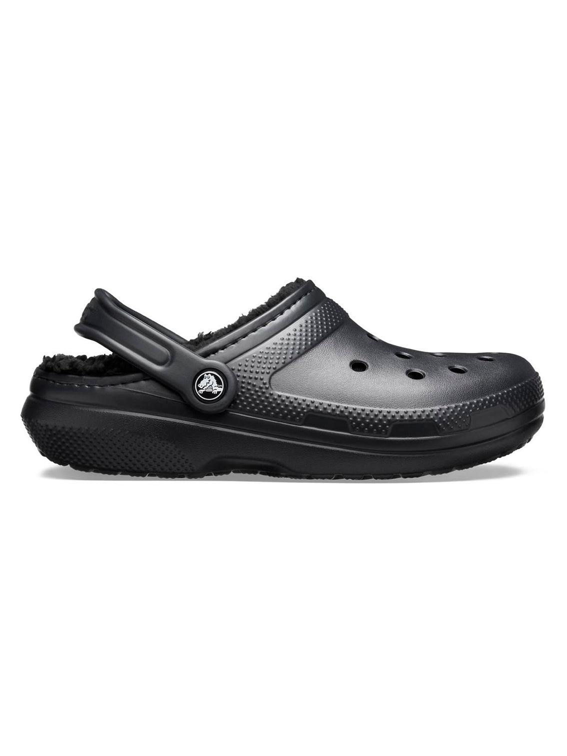 Zueco Unisex Classic Lined Clog Negro Crocs