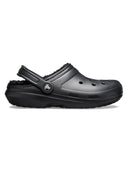 Zueco Unisex Classic Lined Clog Negro Crocs