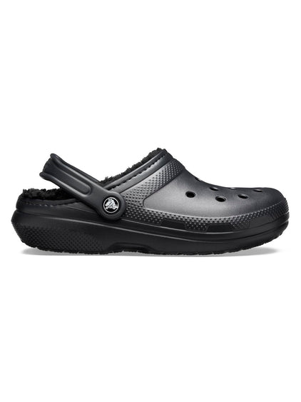 Zueco Unisex Classic Lined Clog Negro Crocs