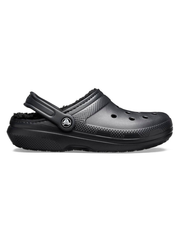 Zueco Unisex Classic Lined Clog Negro Crocs