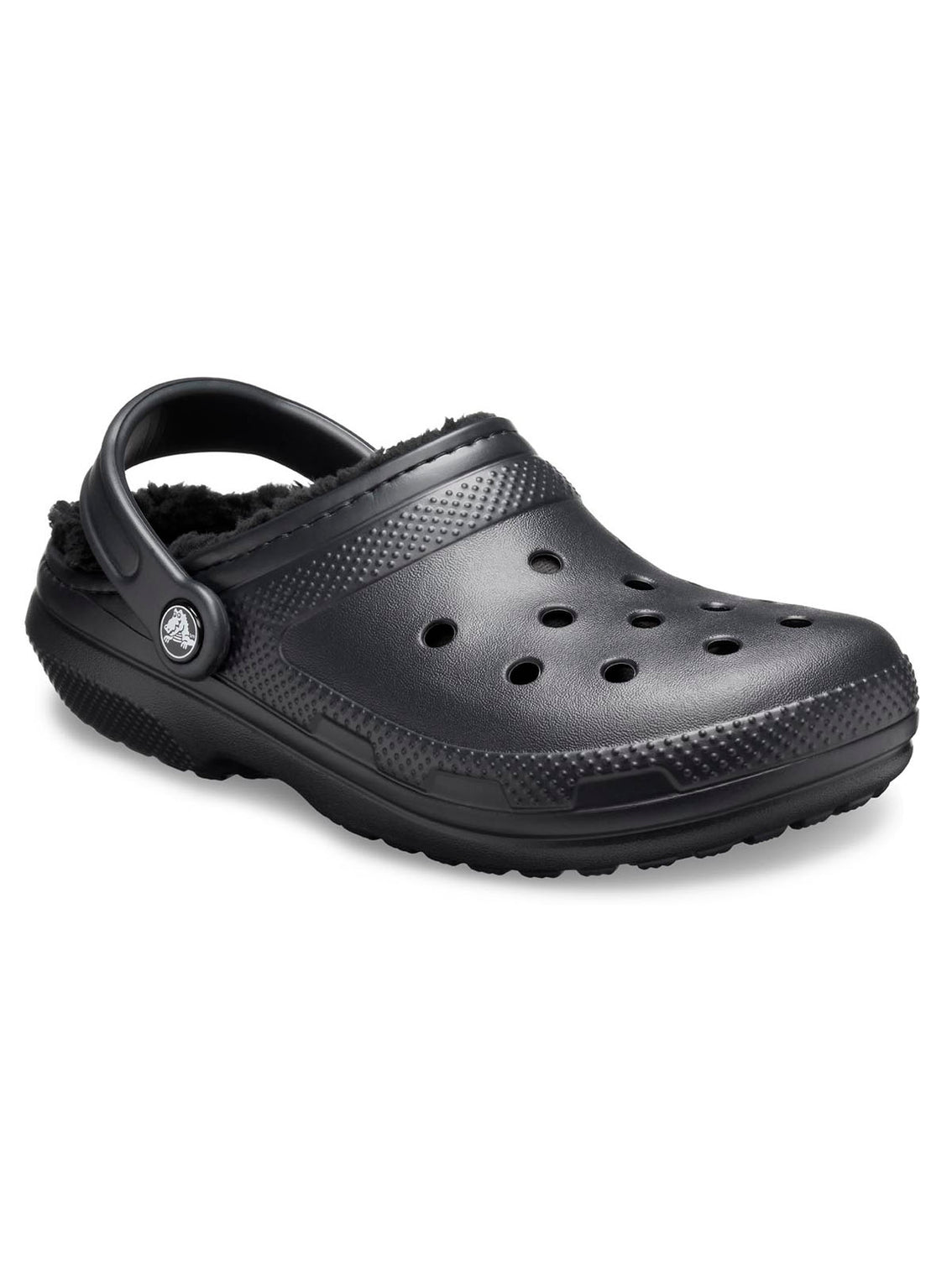 Zueco Unisex Classic Lined Clog Negro Crocs
