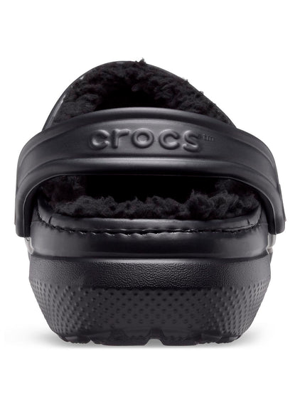Zueco Unisex Classic Lined Clog Negro Crocs