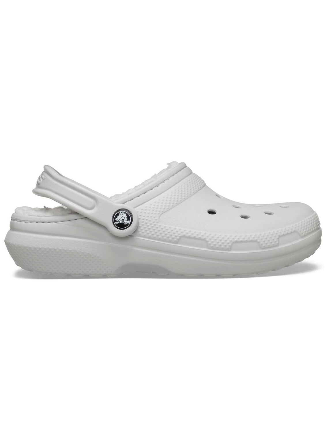 Zueco Unisex Classic Lined Clog Gris Crocs