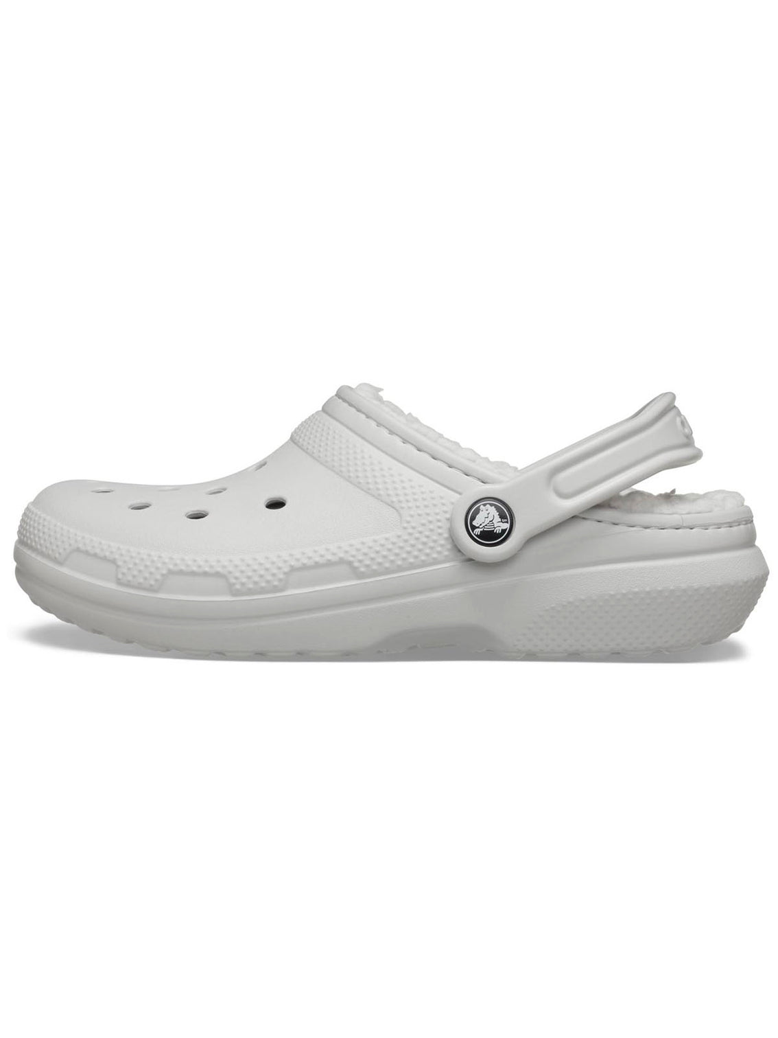 Zueco Unisex Classic Lined Clog Gris Crocs