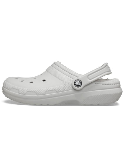 Zueco Unisex Classic Lined Clog Gris Crocs