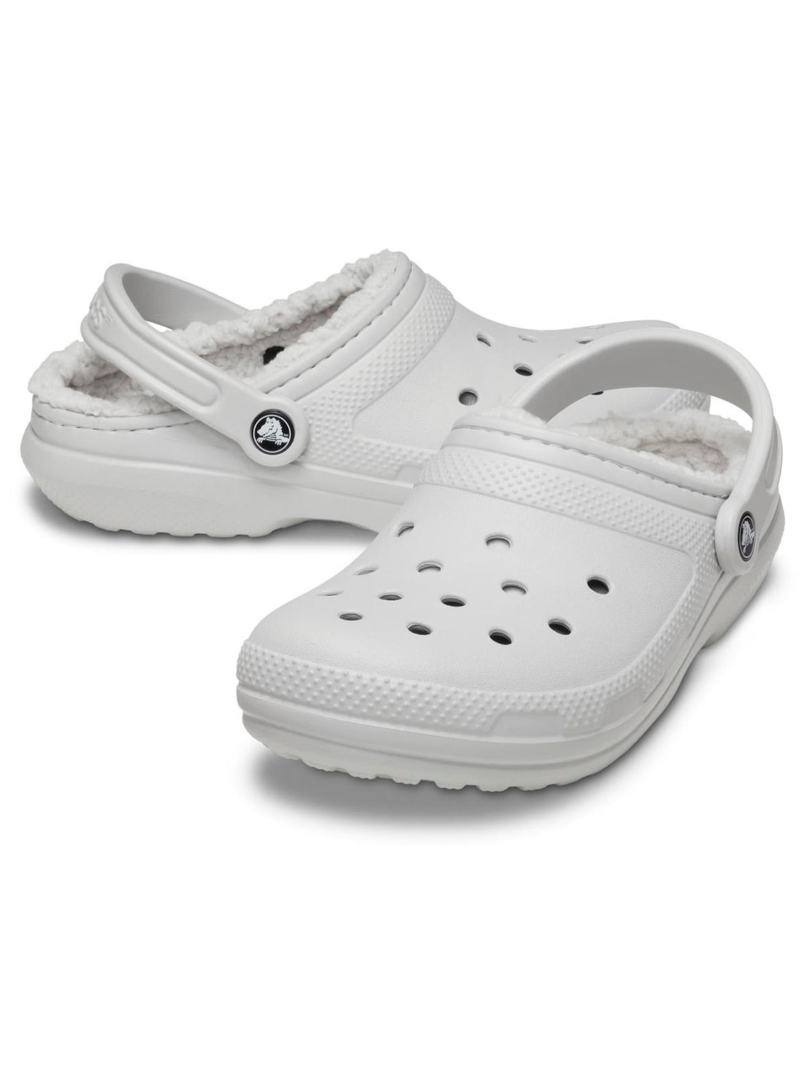 Zueco Unisex Classic Lined Clog Gris Crocs