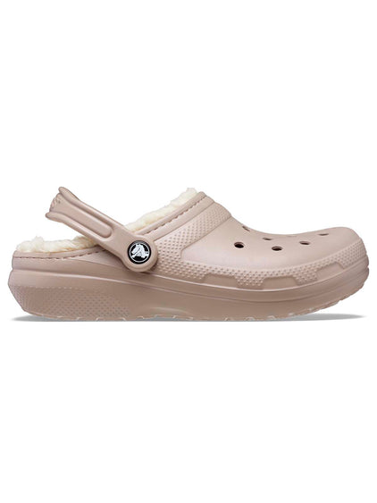 Zueco Unisex Classic Lined Clog Café Crocs
