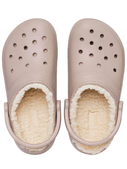 Zueco Unisex Classic Lined Clog Café Crocs