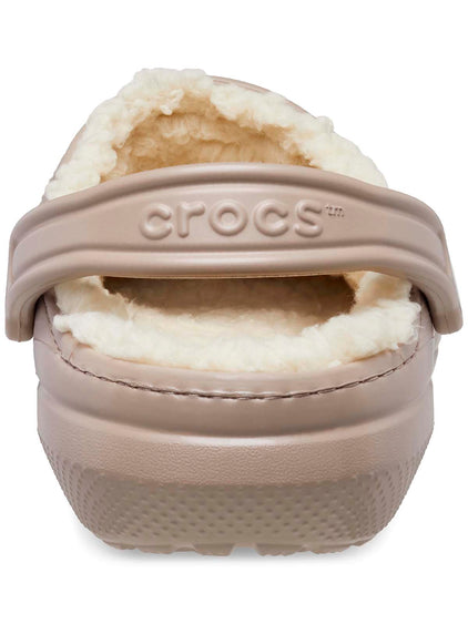 Zueco Unisex Classic Lined Clog Café Crocs