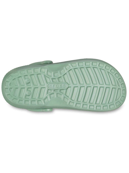 Zueco Unisex Classic Lined Clog Verde Crocs