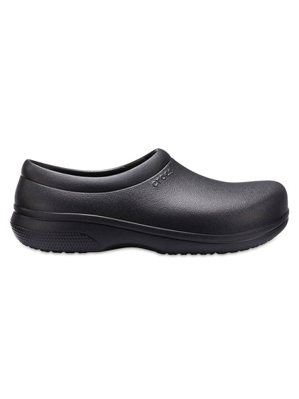 Zapato Unisex On The Clock Work SlipOn Negro Crocs