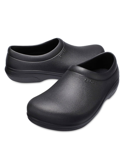 Zapato Unisex On The Clock Work SlipOn Negro Crocs