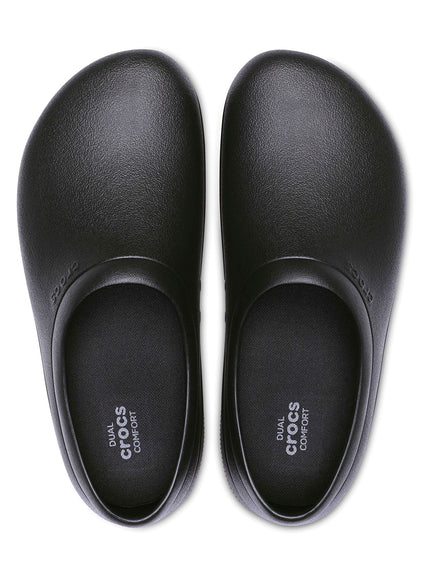 Zapato Unisex On The Clock Work SlipOn Negro Crocs