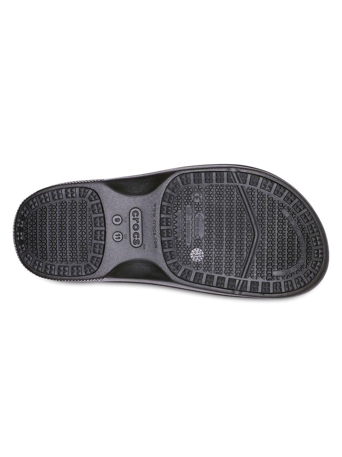 Zapato Unisex On The Clock Work SlipOn Negro Crocs
