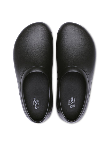 Zapato Unisex On The Clock Work SlipOn Negro Crocs
