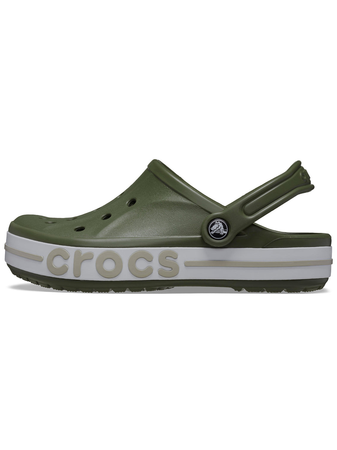 Zueco Unisex Bayaband Clog Verde Crocs