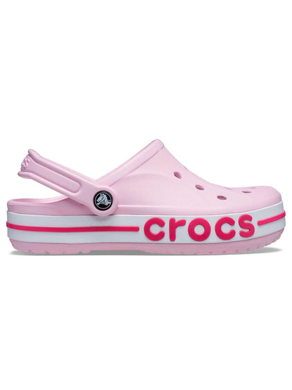 Zueco Unisex Bayaband Clog Rosa Crocs