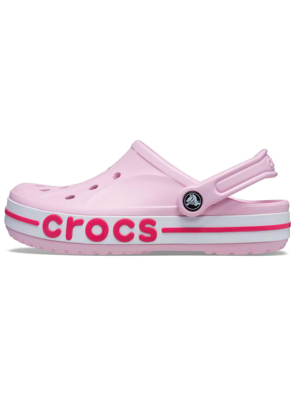 Zueco Unisex Bayaband Clog Rosa Crocs