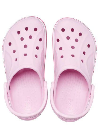 Zueco Unisex Bayaband Clog Rosa Crocs