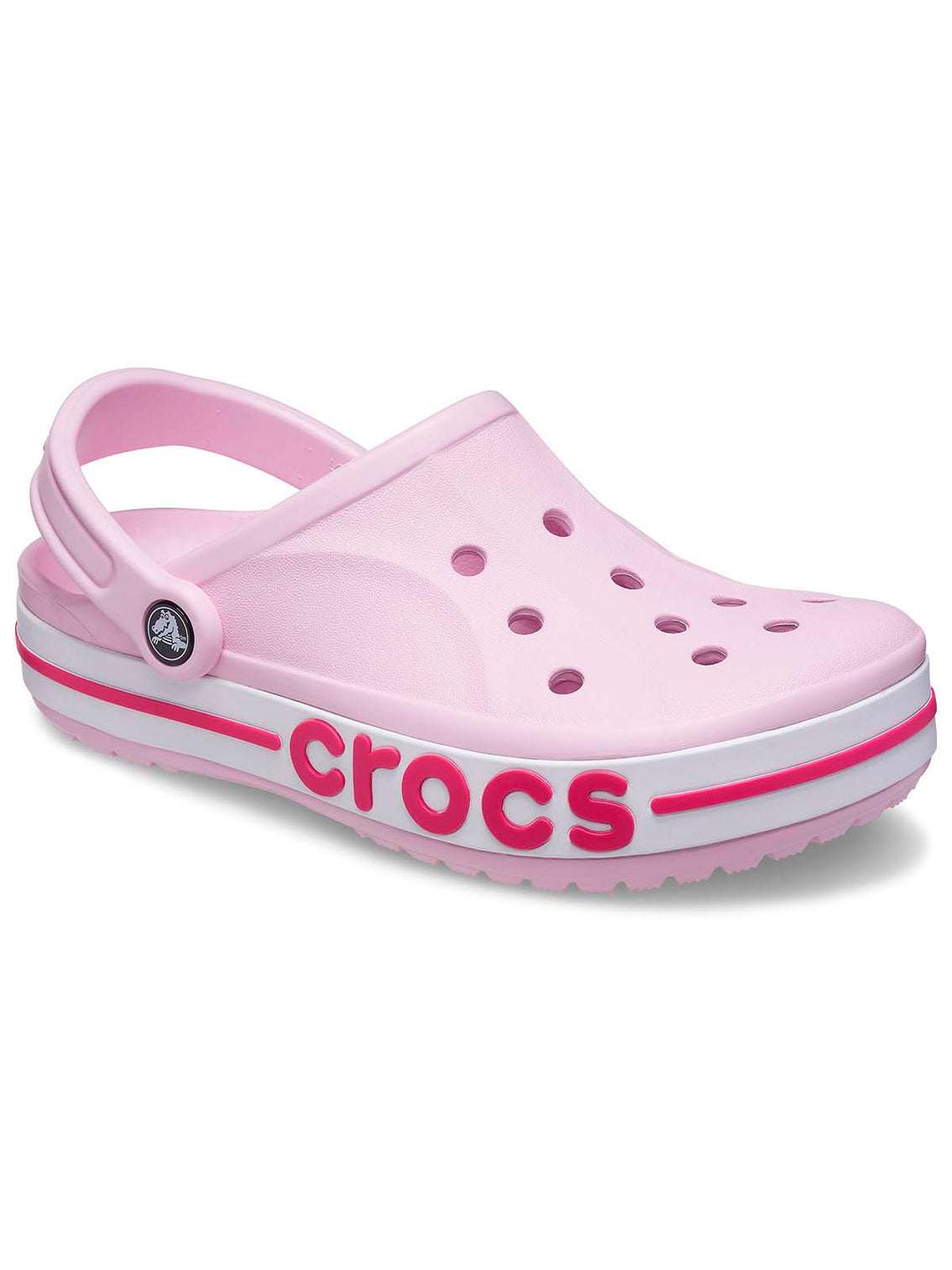 Zueco Unisex Bayaband Clog Rosa Crocs