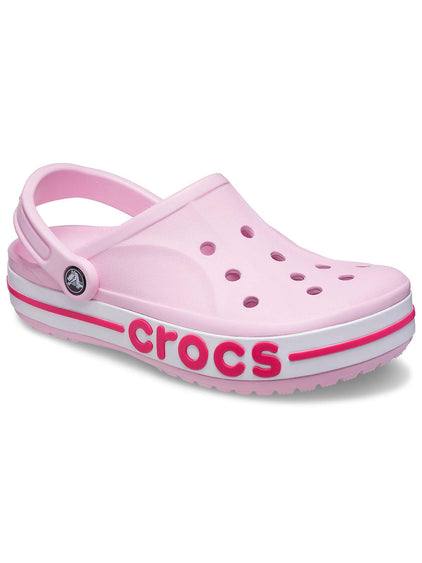 Zueco Unisex Bayaband Clog Rosa Crocs