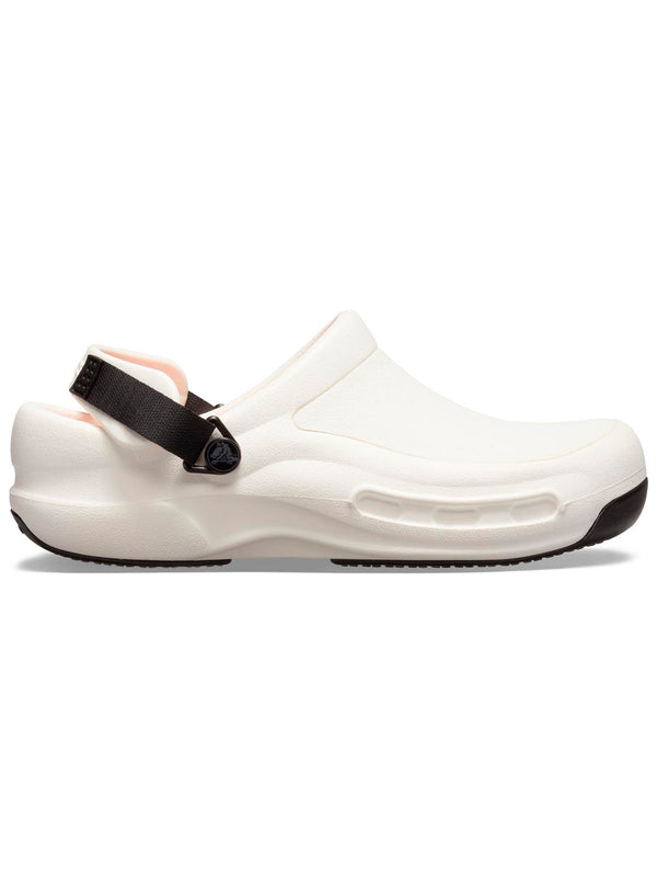 Zueco Unisex Bistro Pro Work LiteRide Clog Blanco Crocs