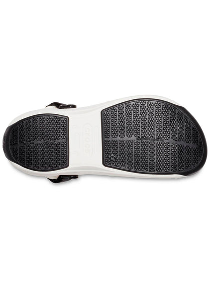 Zueco Unisex Bistro Pro Work LiteRide Clog Blanco Crocs