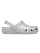 Zueco Unisex Classic Glitter Clog Gris Crocs