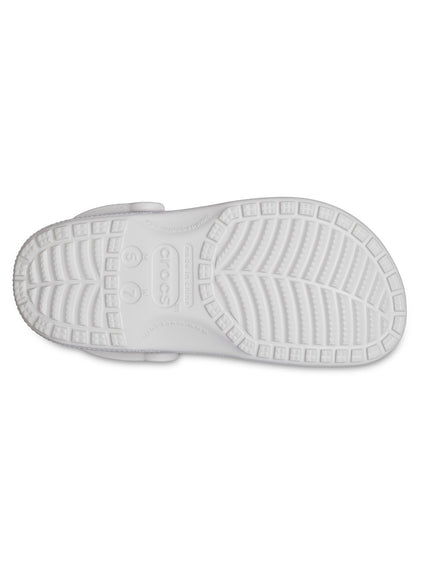 Zueco Unisex Classic Glitter Clog Gris Crocs