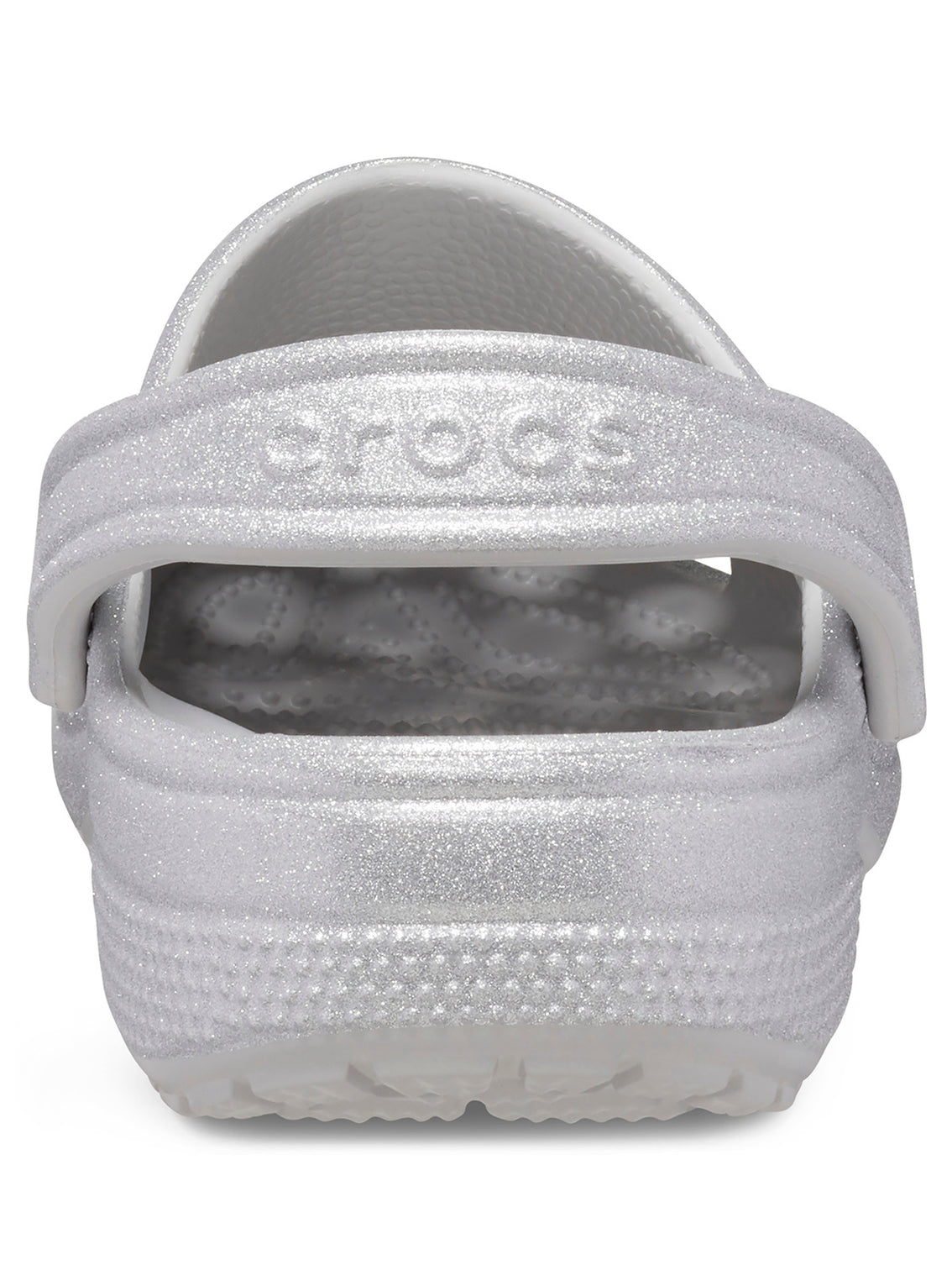 Zueco Unisex Classic Glitter Clog Gris Crocs