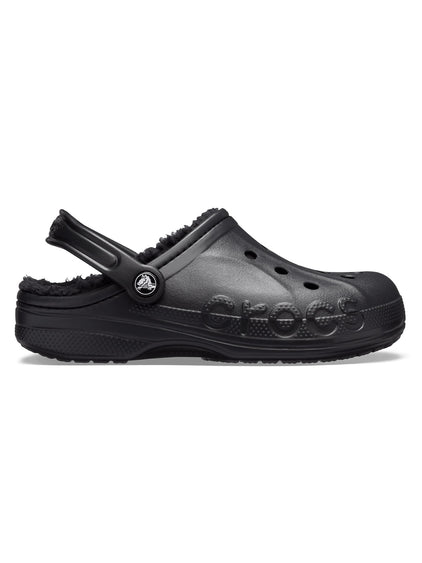 Zueco Unisex Baya Lined Clog Negro Crocs
