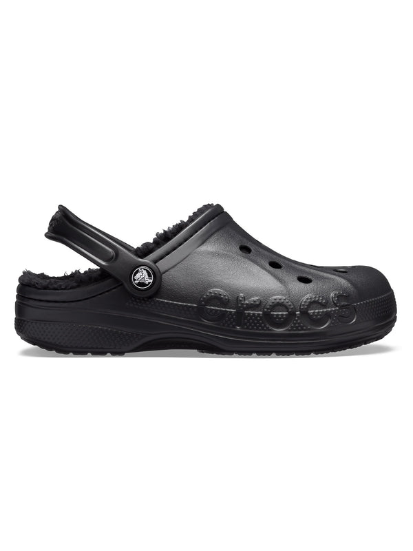 Zueco Unisex Baya Lined Clog Negro Crocs