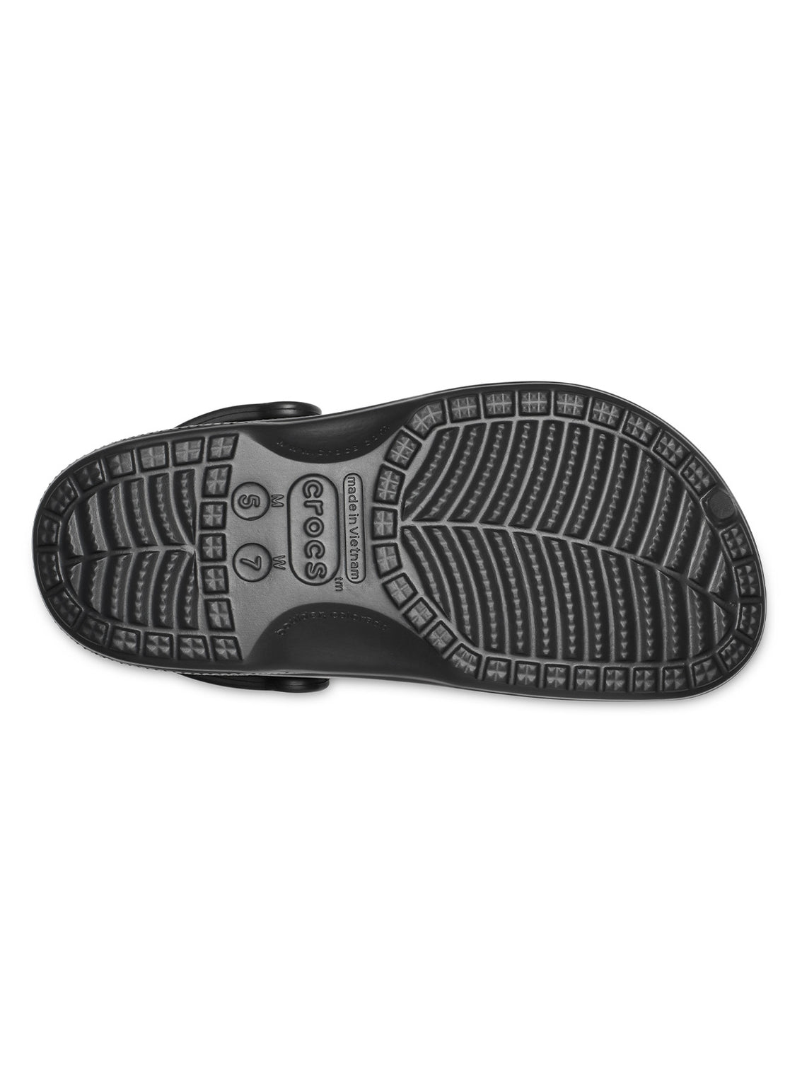 Zueco Unisex Baya Lined Clog Negro Crocs
