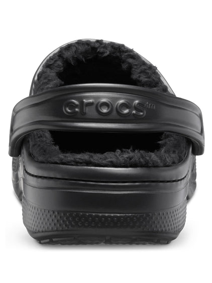Zueco Unisex Baya Lined Clog Negro Crocs