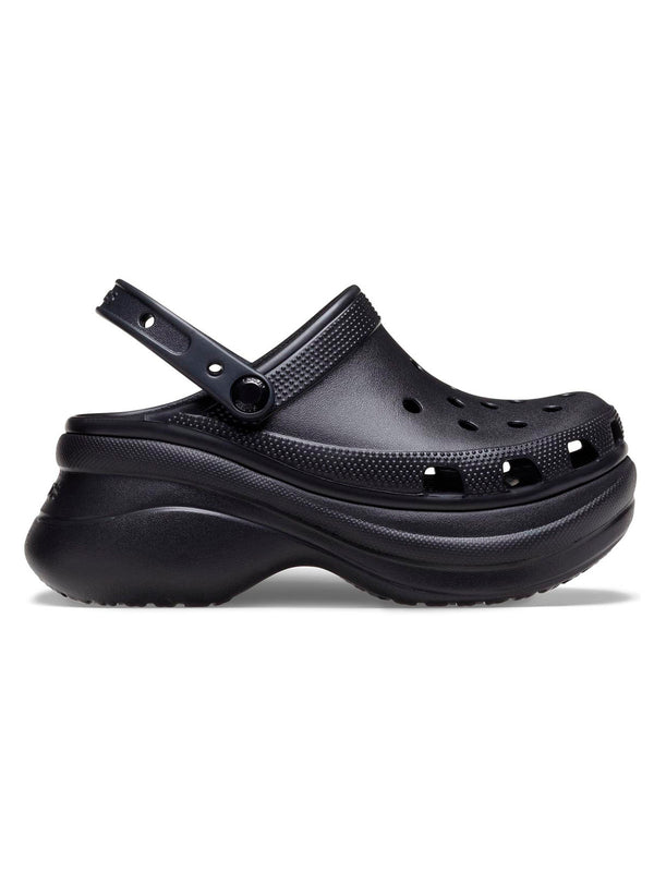 Zueco Plataforma Mujer Bae Clog Negro Crocs