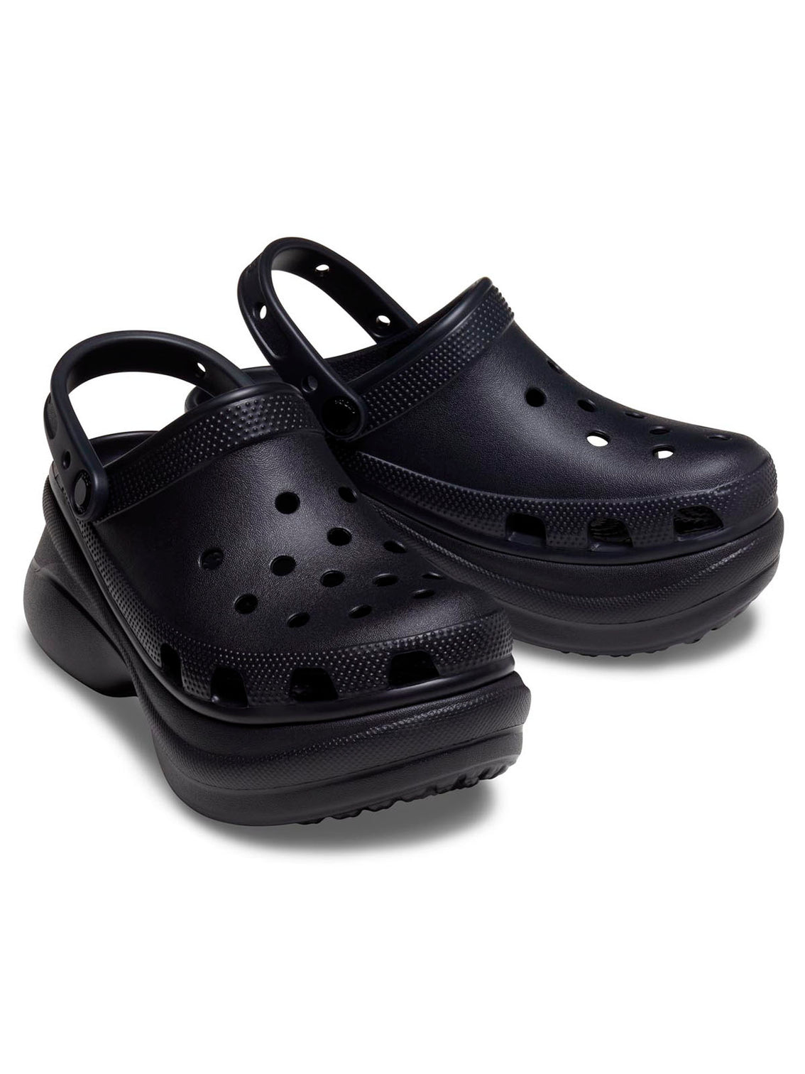 Zueco Plataforma Mujer Bae Clog Negro Crocs