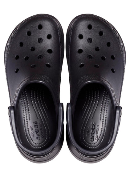 Zueco Plataforma Mujer Bae Clog Negro Crocs