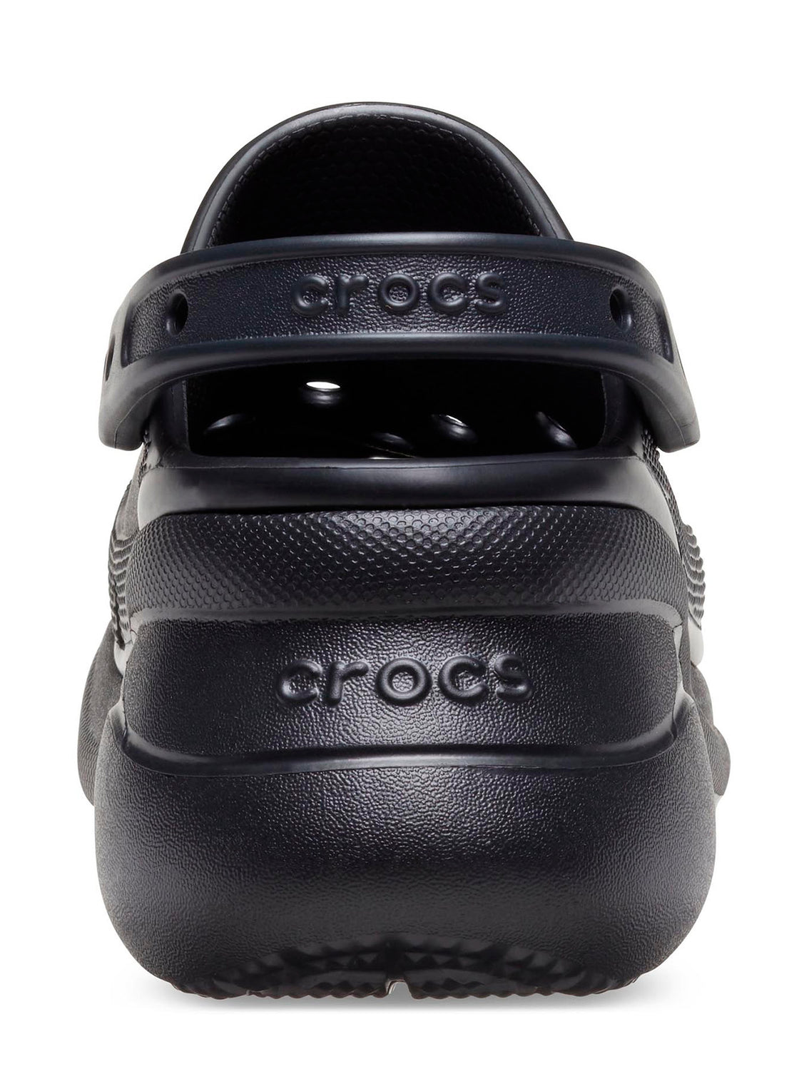 Zueco Plataforma Mujer Bae Clog Negro Crocs