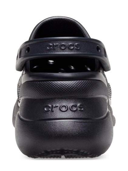 Zueco Plataforma Mujer Bae Clog Negro Crocs