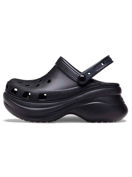 Zueco Plataforma Mujer Bae Clog Negro Crocs