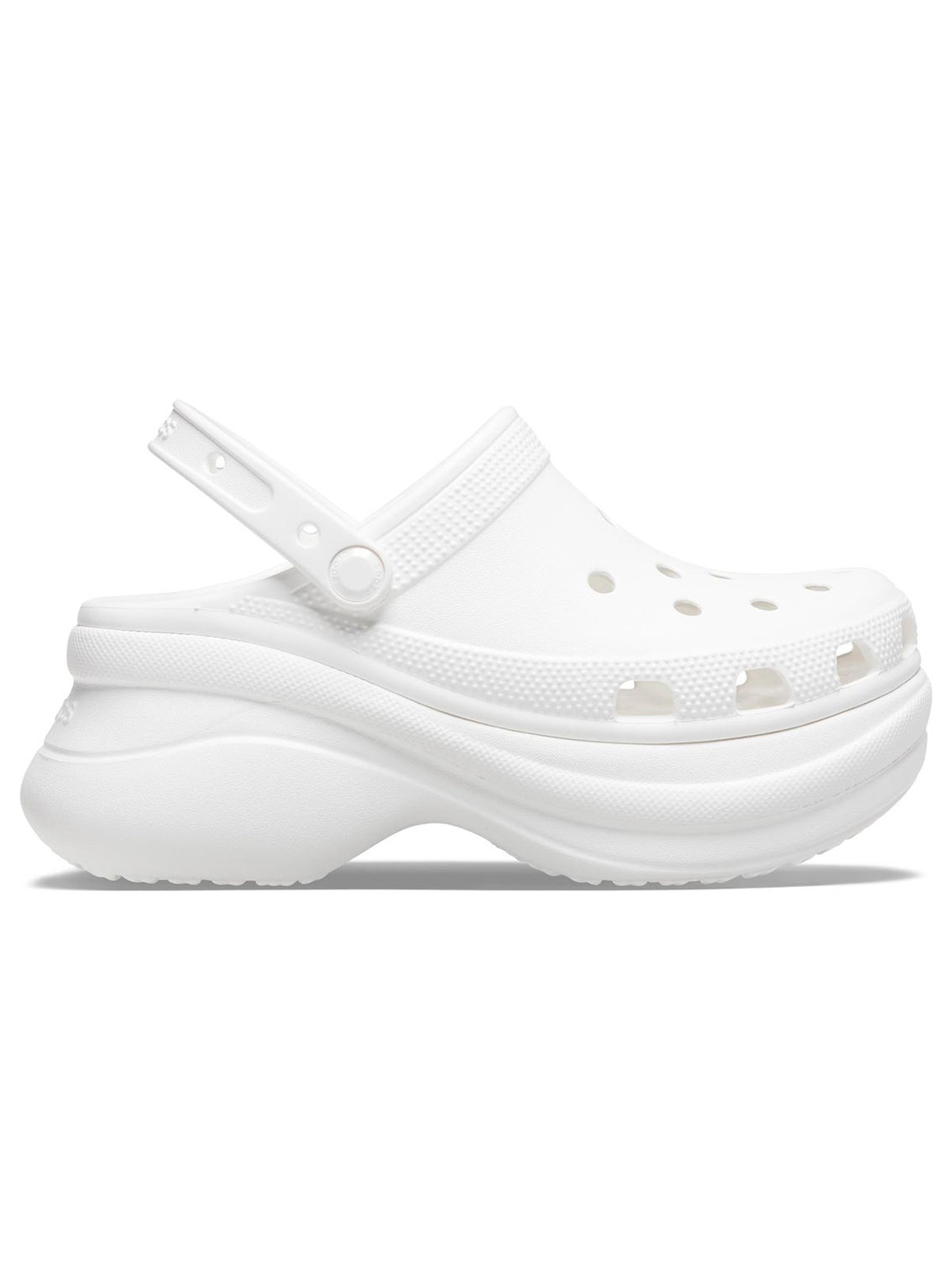 Zueco Plataforma Mujer Bae Clog Blanco Crocs